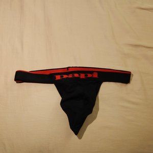 Papi Men's Premium Fashion Cotton Active Stretch Thong